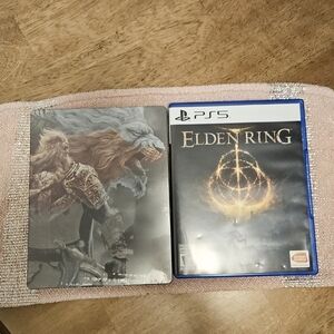 Elden Ring PS5 Game with Artbook